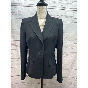 Anne Klein suite size 6 black jacket (#1938)‎